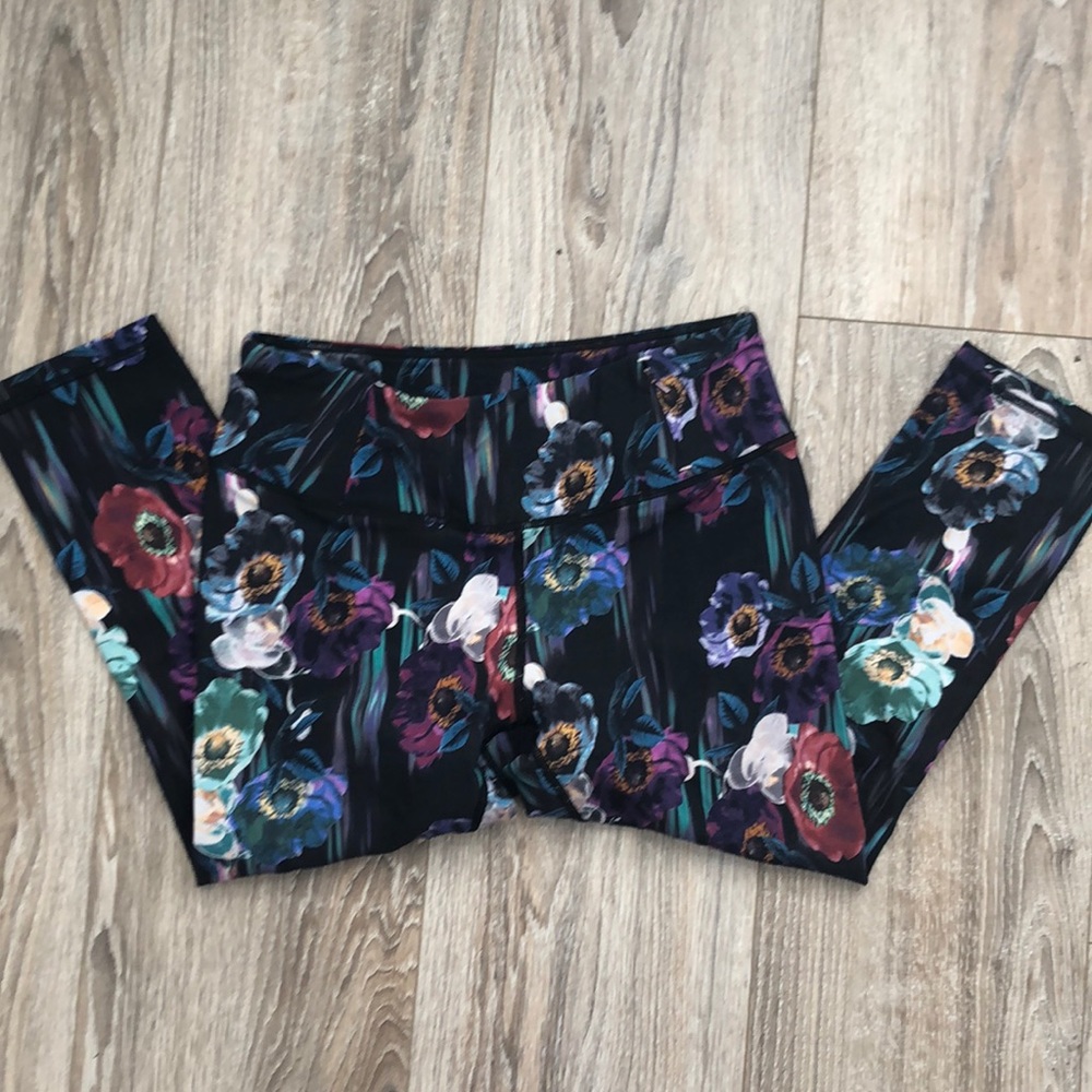 Calia floral crop leggings